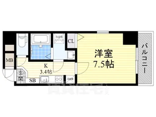 Alii I【5階】の間取り