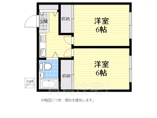 ベルシャトー【2階】の間取り