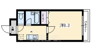 1Kの間取り画像