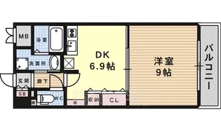 プロヴァンス【3階】の間取り