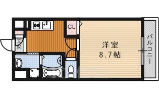 丹下キアーロ【6階】の間取り