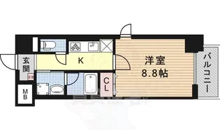 プラチナム【7階】の間取り
