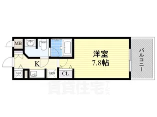 セノアタワー泉【7階】の間取り
