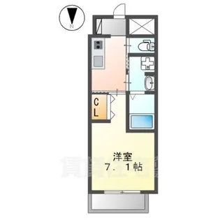 プリオール椿Part2【4階】の間取り