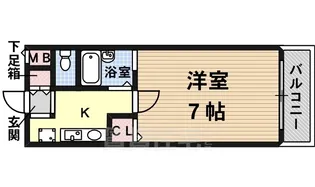 ハートフル野中2【2階】の間取り