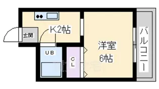 べラーノ高石【1階】の間取り