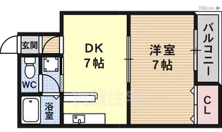 ハイツハピネス【2階】の間取り