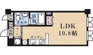 ヴォール・ベフィンデン【2階】の間取り