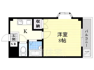 ヴェルディ南松原【3階】の間取り