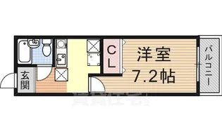 TOコーポ石山 A棟【310号室】の間取り