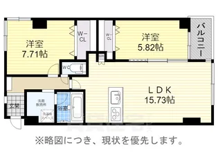 AREX丸の内2【4階】の間取り