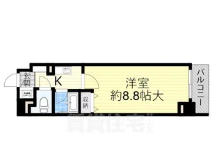 新大阪セレニテ【5階】の間取り