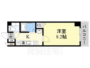 プリヴェ2号館【4階】の間取り
