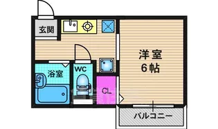アンシャンテ上桂【2階】の間取り