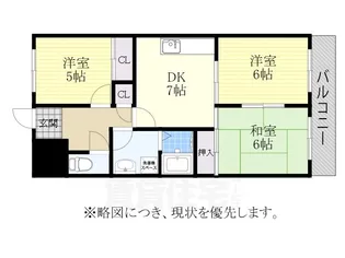 カーサ金山【8階】の間取り