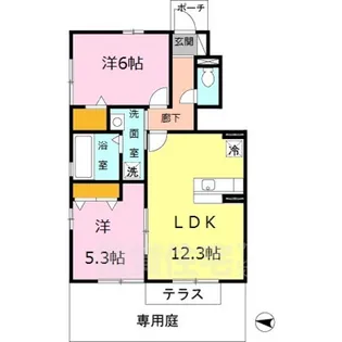 ZEN【1階】の間取り