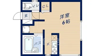 シャインロードミヤコ【2階】の間取り