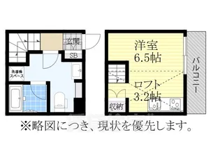フォルトゥーナ柴田【1階】の間取り