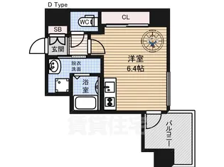 PLATZ TACHIBANA【7階】の間取り