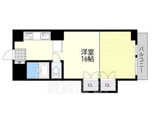 GRANDSTEADY奈良三条【4階】の間取り