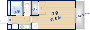 ガジェットハウス3【3階】の間取り