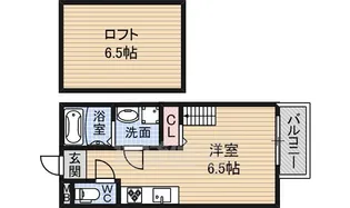 スリーパアダ【2階】の間取り