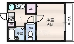 メゾンユーガ【2階】の間取り