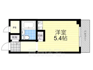 朝日プラザアクルス城東【2階】の間取り