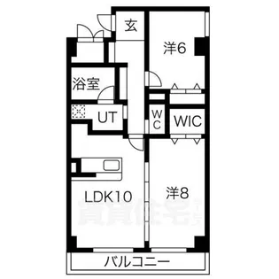 アルペンローゼ【3階】の間取り