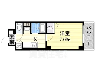 大阪府豊中市穂積2丁目【マンション】の間取り
