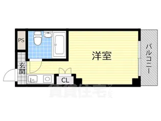 大阪府豊中市大島町1丁目【マンション】の間取り