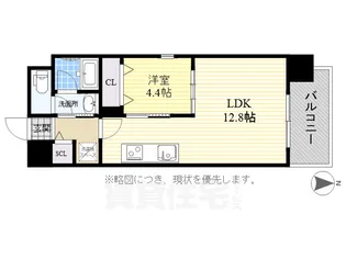S-FORT名駅南五丁目(旧レジデンシア名駅南)【6階】の間取り