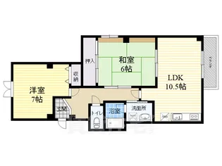 ドミノ【3階】の間取り