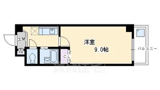 ベルビュー芦刈山【5階】の間取り