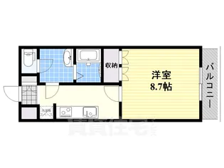 ルミナス松山【2階】の間取り