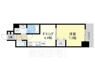フレール上前津【11階】の間取り