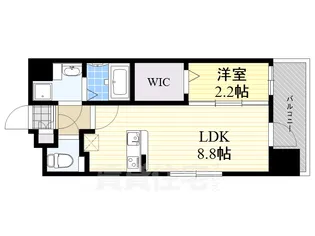 グランフォーレ箱崎プレミア【7階】の間取り
