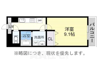 ラ・メール野並【2階】の間取り