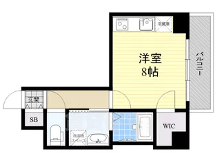 AVANTI aratamabashi【2階】の間取り