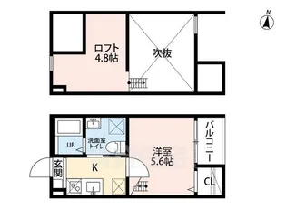 thankful (サンクフル)【1階】の間取り