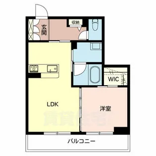 シャーメゾンレジデンス明日香【3階】の間取り