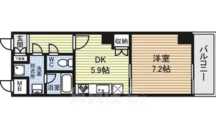スタジオスクエア大須【5階】の間取り
