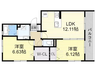 Gran Felicia【1階】の間取り