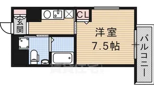 セレニテ高槻【4階】の間取り