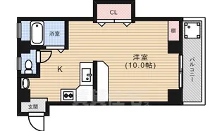 葛城マンション【3階】の間取り