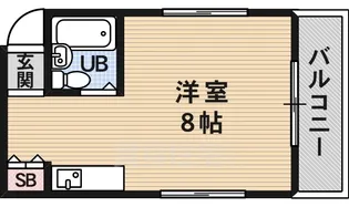 ハイムニシキ【3階】の間取り