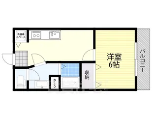 エスポワール関目【4階】の間取り