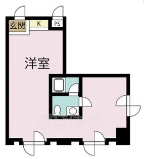 新大阪GHビル【6階】の間取り
