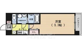 アスヴェル京都四条【3階】の間取り