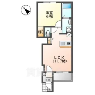 エスポワール【1階】の間取り